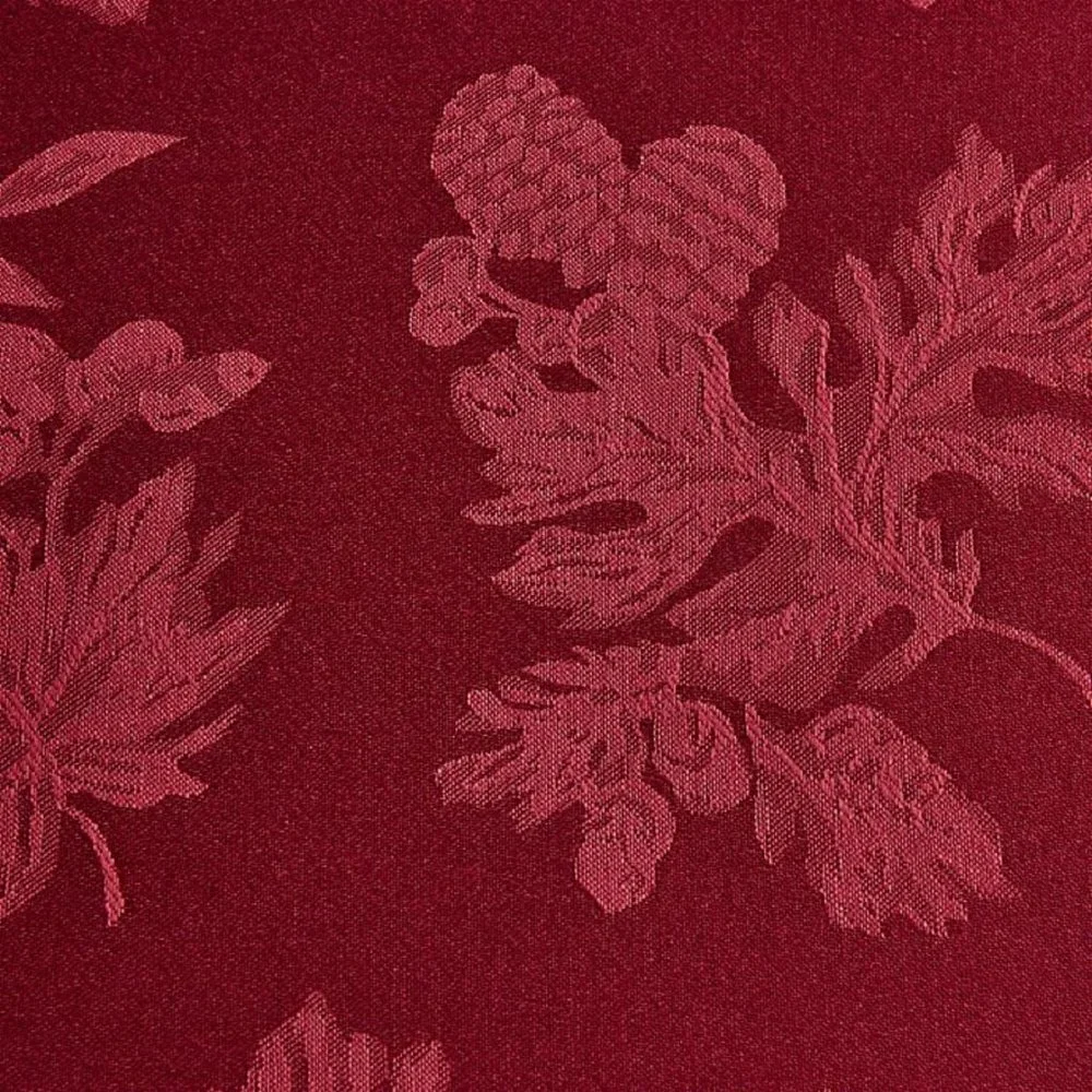 2 brand new WINE Autumn Medley Damask Chair Covers for Dining Room Chairs